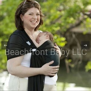 Black Mesh Ring Sling l